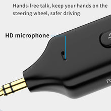 Load image into Gallery viewer, 2 in 1 Wireless Bluetooth 5.0 Receiver Transmitter Adapter 3.5mm Jack For Car Music Audio Aux A2dp Headphone Reciever Handsfree