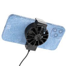 Load image into Gallery viewer, X16 Universal Mini Mobile Phone Cooling Fan Radiator Turbo Hurricane Game Cooler Cell Phone Cool Heat Sink For IPhone/xiaomi