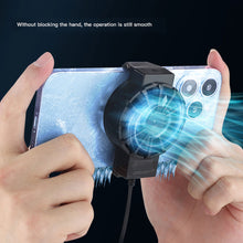 Load image into Gallery viewer, X16 Universal Mini Mobile Phone Cooling Fan Radiator Turbo Hurricane Game Cooler Cell Phone Cool Heat Sink For IPhone/xiaomi