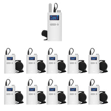 Load image into Gallery viewer, 2.4G Wireless Transmitter Receiver Office Meeting Tour Guide Explainer One-Way One-To-Many Explanation Microphone