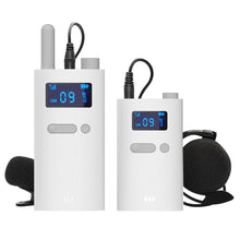 Load image into Gallery viewer, 2.4G Wireless Transmitter Receiver Office Meeting Tour Guide Explainer One-Way One-To-Many Explanation Microphone