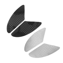 Load image into Gallery viewer, 2Pcs Motorcycle Tank Knee Pad Retro Gas Fuel Tank Rubber Stickers Pad Knee Grip Protector Sheath Motorbike Part