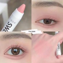 Load image into Gallery viewer, Shiny Glitter Black Eyeshadow White Eyeliner Pencils Makeup Eye Brightening Waterproof High-gloss Pen Eye Makeup
