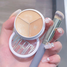 Load image into Gallery viewer, 3 Colors Concealer Palette Professional Makeup Face Eye Contour Face Concealer Dot Dark Circle Face Correction