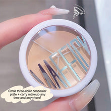 Load image into Gallery viewer, 3 Colors Concealer Palette Professional Makeup Face Eye Contour Face Concealer Dot Dark Circle Face Correction
