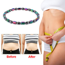 Load image into Gallery viewer, 1Pc Magnetic Slimming Ankle Bracelet Black Gallstone Weight Loss Stimulating Acupoints Therapy Fat Burning Health Care