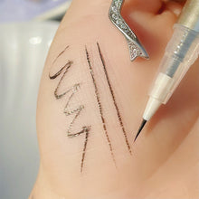 Load image into Gallery viewer, 1Pc 0.014mm Ultra-fine Smooth Eyeliner Waterproof Long-lasting Slim Liquid Eyeliner Eye Makeup 1.5ml