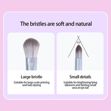Load image into Gallery viewer, Professional Double Head Natural Eye Makeup Brushes Eyeshadow Contour Blending Smokey Make Up Beauty Make Up Brushes Tool