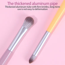 Load image into Gallery viewer, Professional Double Head Natural Eye Makeup Brushes Eyeshadow Contour Blending Smokey Make Up Beauty Make Up Brushes Tool