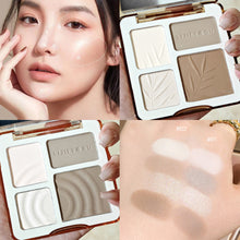 Load image into Gallery viewer, Highlight & Contour Palette Natural Long-lasting Waterproof Matte Highlight Make Up Face Powder Cosmetic Waterproof Contour Bronzer Powder Palette