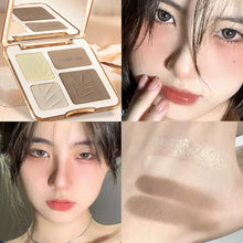 Load image into Gallery viewer, Highlight & Contour Palette Natural Long-lasting Waterproof Matte Highlight Make Up Face Powder Cosmetic Waterproof Contour Bronzer Powder Palette