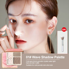 Load image into Gallery viewer, Highlight & Contour Palette Natural Long-lasting Waterproof Matte Highlight Make Up Face Powder Cosmetic Waterproof Contour Bronzer Powder Palette