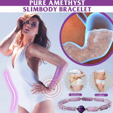 Load image into Gallery viewer, Natural Amethysts Bracelet Body-purify Slimming Healing Stone Bracelets For Women Men Loss Weight Yoga Meditation Jewelry