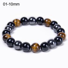 Load image into Gallery viewer, bsidian Stone Hematite Tiger Eye Bead Bracelets Weight Loss Bracelet Handmade Adjustable Rope Bracelet Slimming Energy Jewelry
