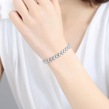 Load image into Gallery viewer, 1Pc Fashion Women's Crystal Diamond Bracelet Gold and Silver Rose Gold Bracelet Weight Loss Magnetic Therapy Bracelet