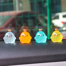 Load image into Gallery viewer, 1Pc Night Light Stereo Crown Chicken Handmade DIY Night Light Decorative Ornaments Cream Gum Resin Accessories Micro-view