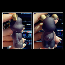 Load image into Gallery viewer, Lovely Cartoon Bear Car Key Chain Pendant Bag Pendant Keychain Delicate Simple Key Chain for Girls Couple Gifts