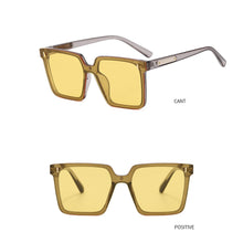 Load image into Gallery viewer, Fashion Rice Nail Square Sunglasses with Integrated Lenses for Men and Women's Travel Summer UV Resistant Sunglasses