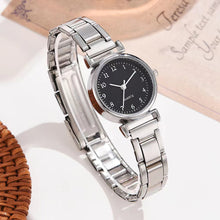 Load image into Gallery viewer, Simple Retro Versatile Quartz Women's Watch Casual Small Dial Quartz Fashion Steel Strip Ladies Wristwatches