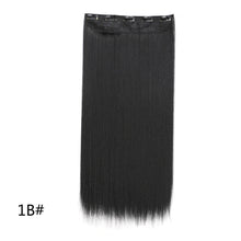 Load image into Gallery viewer, One Piece Wig for Women with Long Straight Hair Increase Hair Extension Invisible Pliable Simulation Seamless Fluffy Wig