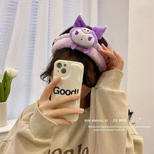 Load image into Gallery viewer, Lady Cute Hair Band Plush Cartoon Hair Rope Lovely Hair Band Elastic Hair Accessories Makeup Tools