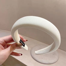 Load image into Gallery viewer, Women Lace Pearls Hair Hoop Hair Compression Headband All-match Temperament Simple Headband Hair Accessories