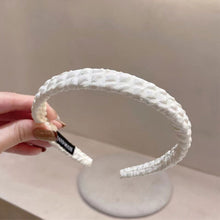 Load image into Gallery viewer, Women Lace Pearls Hair Hoop Hair Compression Headband All-match Temperament Simple Headband Hair Accessories