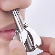 Load image into Gallery viewer, Men's Metal Manual Nose Hair Trimmer Cleaning Nose Hair Clipper Portable Washable Nose Hair Remover Nose Hair Cleaning Tool
