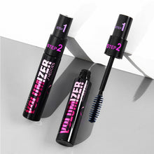 Load image into Gallery viewer, 2 in 1 Long Lasting Mascara Waterproof Sweatproof Non-smudging Slender Dense Curling Mascara Eyelash Makeup