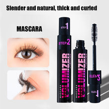 Load image into Gallery viewer, 2 in 1 Long Lasting Mascara Waterproof Sweatproof Non-smudging Slender Dense Curling Mascara Eyelash Makeup