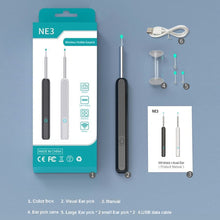Load image into Gallery viewer, HD Intelligent Wireless Visual Earpick Rechargeable Luminous Earpick Ear Endoscope Ear Wax Removal Tool Ear Cleaning Care