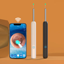 Load image into Gallery viewer, HD Intelligent Wireless Visual Earpick Rechargeable Luminous Earpick Ear Endoscope Ear Wax Removal Tool Ear Cleaning Care