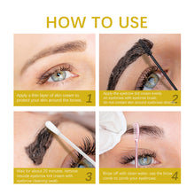 Load image into Gallery viewer, Natural Stereoscopic Eyebrow Dye Cream Set Waterproof Sweatproof Natural Long-lasting Eyebrow Dye Set Eyebrow Cosmetics