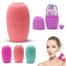 Load image into Gallery viewer, Silicone Face Ice Tray Soothing Sensitivity Eliminating Swelling Shrinking Pores Safe Recyclable Ice Tray Beauty Skin Care Tool