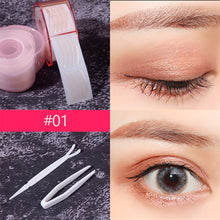 Load image into Gallery viewer, 300pcs Water Adhesive Lace Eyelid Stickers Breathable Skin-friendly Invisible Long-lasting Eyelid Stickers Beauty Tools