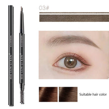Load image into Gallery viewer, Natural Waterproof Sweatproof Eyebrow Pencil Long Lasting Fine Pointed Refill Eyebrow Pencil Eye Brow Makeup Cosmetics