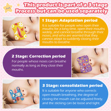 Load image into Gallery viewer, Children Adult Mouth Breathing Correction Stickers Anti-snoring Improving Mouth Breathing Mouth Strips Sleeping Care