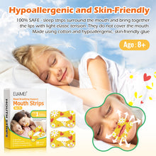 Load image into Gallery viewer, Children Adult Mouth Breathing Correction Stickers Anti-snoring Improving Mouth Breathing Mouth Strips Sleeping Care