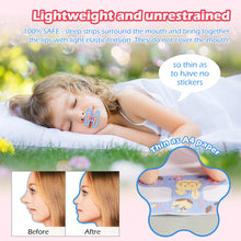 Load image into Gallery viewer, Children Adult Mouth Breathing Correction Stickers Anti-snoring Improving Mouth Breathing Mouth Strips Sleeping Care
