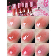 Load image into Gallery viewer, 9 Colors Moisturizing Hydrating Mirror Lip Gloss Water-light Fading Lip Wrinkles Lip Glaze Lip Makeup Cosmetics