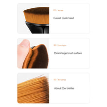 Load image into Gallery viewer, Portable Concealer Foundation Make-up Brush Soft Skin-friendly Make-up Brush Quick Makeup Application Makeup Tool