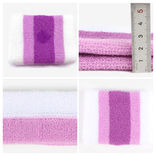 Load image into Gallery viewer, Fashion Unisex Sweat Absorption Sports Towel Headband Wrist Strap Set Fitness Running Basketball Yoga Antiperspirant Headband Anti-Wrist Strap Sports Protective Equipment