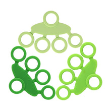 Load image into Gallery viewer, Silicone Five-Finger Puller Grip Training Equipment Portable Colorful Strength Exercise Fitness Accessories Decompression Relaxation Rehabilitation Training Small Tools