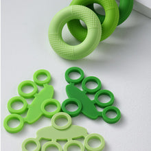Load image into Gallery viewer, Silicone Five-Finger Puller Grip Training Equipment Portable Colorful Strength Exercise Fitness Accessories Decompression Relaxation Rehabilitation Training Small Tools