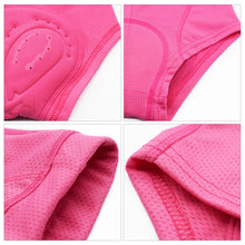 Load image into Gallery viewer, Mountain Bike Riding Briefs Women Breathable Shock Absorbing 3D Silicone Pad Triangle Sports Underwear Comfortable Tight Riding Shorts