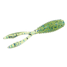 Load image into Gallery viewer, 10PCS Lure Twin-Tail Soft Bait Root Fishing Micro Objects Fork Tail Bait PVC With Glitter Bionic Bait 3.5CM/0.4G Fishing Equipment