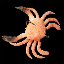 Load image into Gallery viewer, 10CM/40G Simulation Single Hook Crab Bait Deep Sea Fishing Long Cast Bottom Luminous Lure Bionic Bait Fishing Accessories