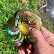 Load image into Gallery viewer, 10CM/40G Simulation Single Hook Crab Bait Deep Sea Fishing Long Cast Bottom Luminous Lure Bionic Bait Fishing Accessories