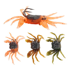 Load image into Gallery viewer, 13CM/33.5G Submerged Long Cast Crab Soft Bait Anti-Hanging Bottom Double Hook Simulation Lure Bait Fishing Accessories