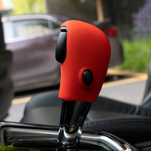 Load image into Gallery viewer, Silicone Car Case Gear Head Shift Collars Shift Knob Grips Cover Shift Lever Decoration Cover Accessories For Nissan LIVINA SYLPHY TIIDA TEANA
